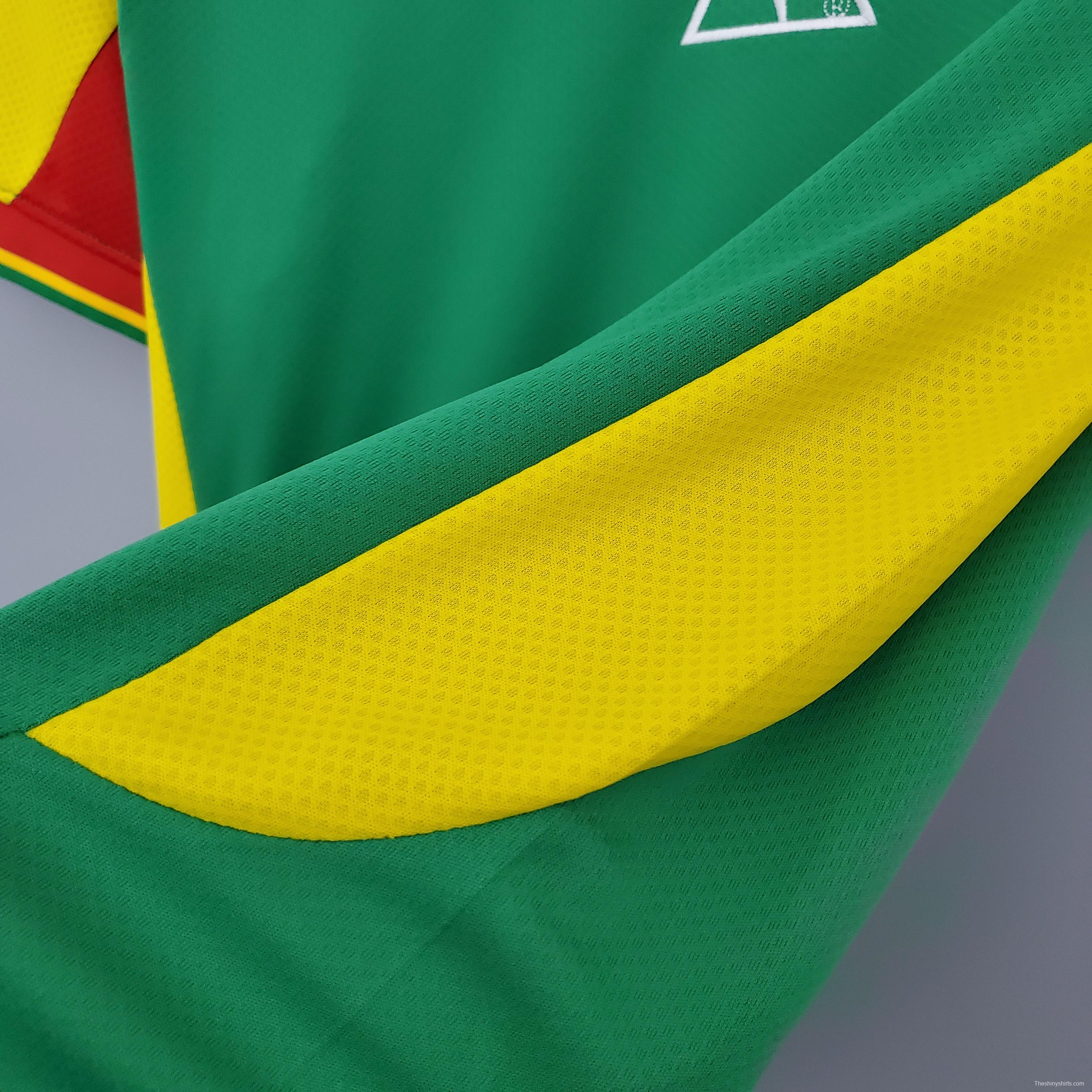 Retro 2002 Senegal green Soccer Jersey