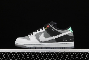 NIKE DUNK SB Low Pro ISO camera jointly named black and gray dunk series retro leisure sports skateboard shoes CV1659-001