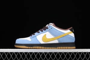 NIKE DUNK Low Pro SB Homer Simpson joint style leisure sports skateboard shoes 304292-173