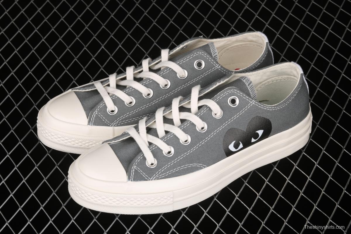 Converse x Cdg Comme des Gar ç ons Play 2021ss Love Co-named low-upper shoes 171849C