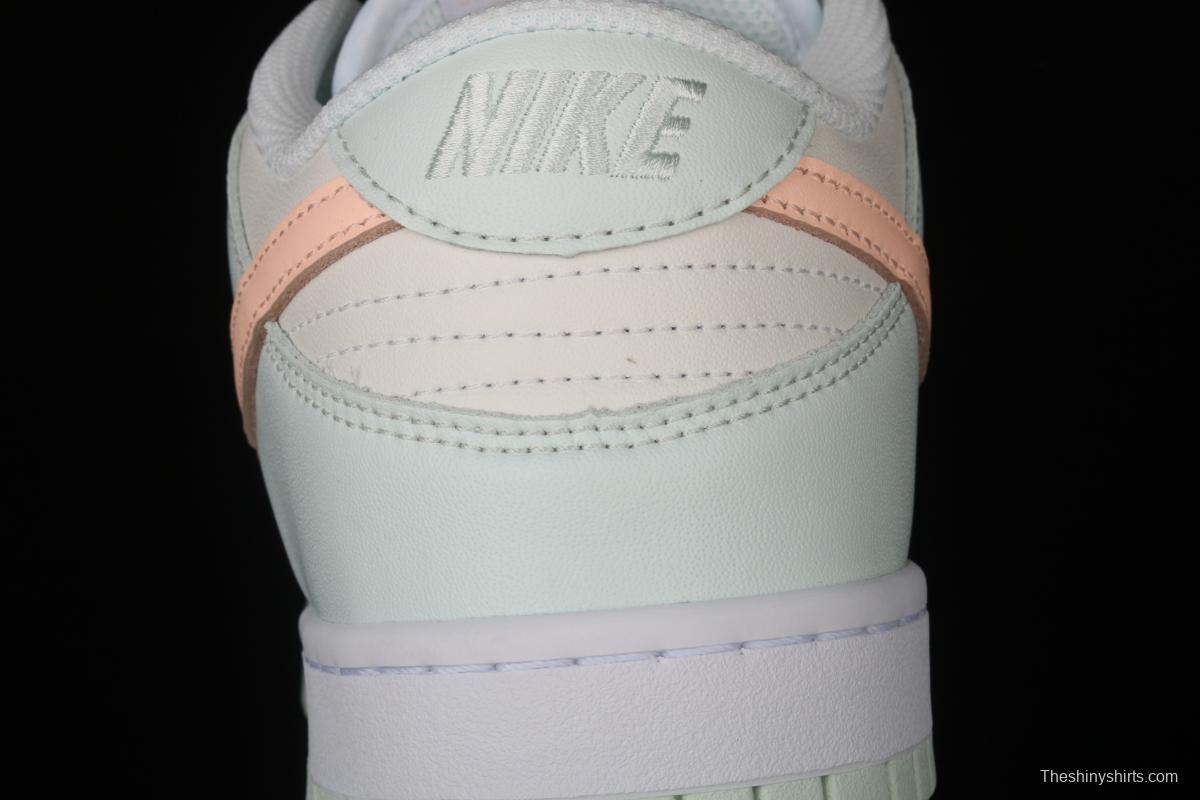 NIKE SB DUNK Low dunk series peppermint green color matching low-side leisure sports skateboard shoes DD1503-104