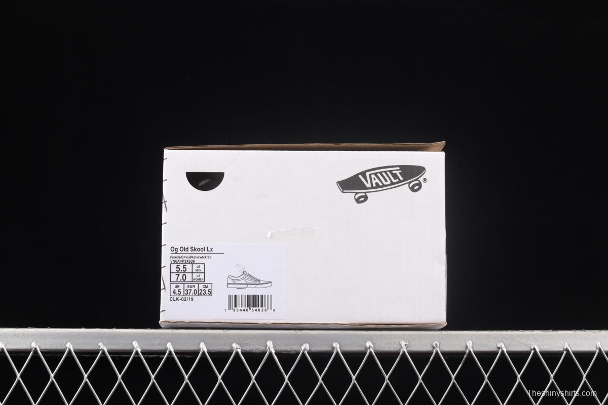 Vans Old Skool Anaheim Classic Black and White Chess Lattice 2.0 low-top casual board shoes VN0A4P3X639