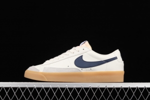 NIKE Blazer Low'77 Vintage Trail Blazers Leather Leather low-top Leisure Board shoes DM8334-100