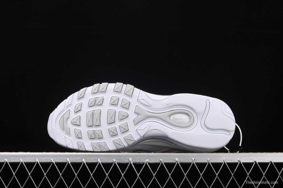 NIKE Air Max 973M reflective all-white bullet air cushion running shoes 921733-100