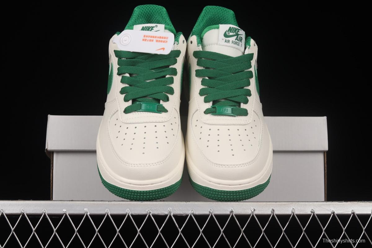 NIKE Air Force 11607 Low rice green color matching low-top casual board shoes TK6369-662,