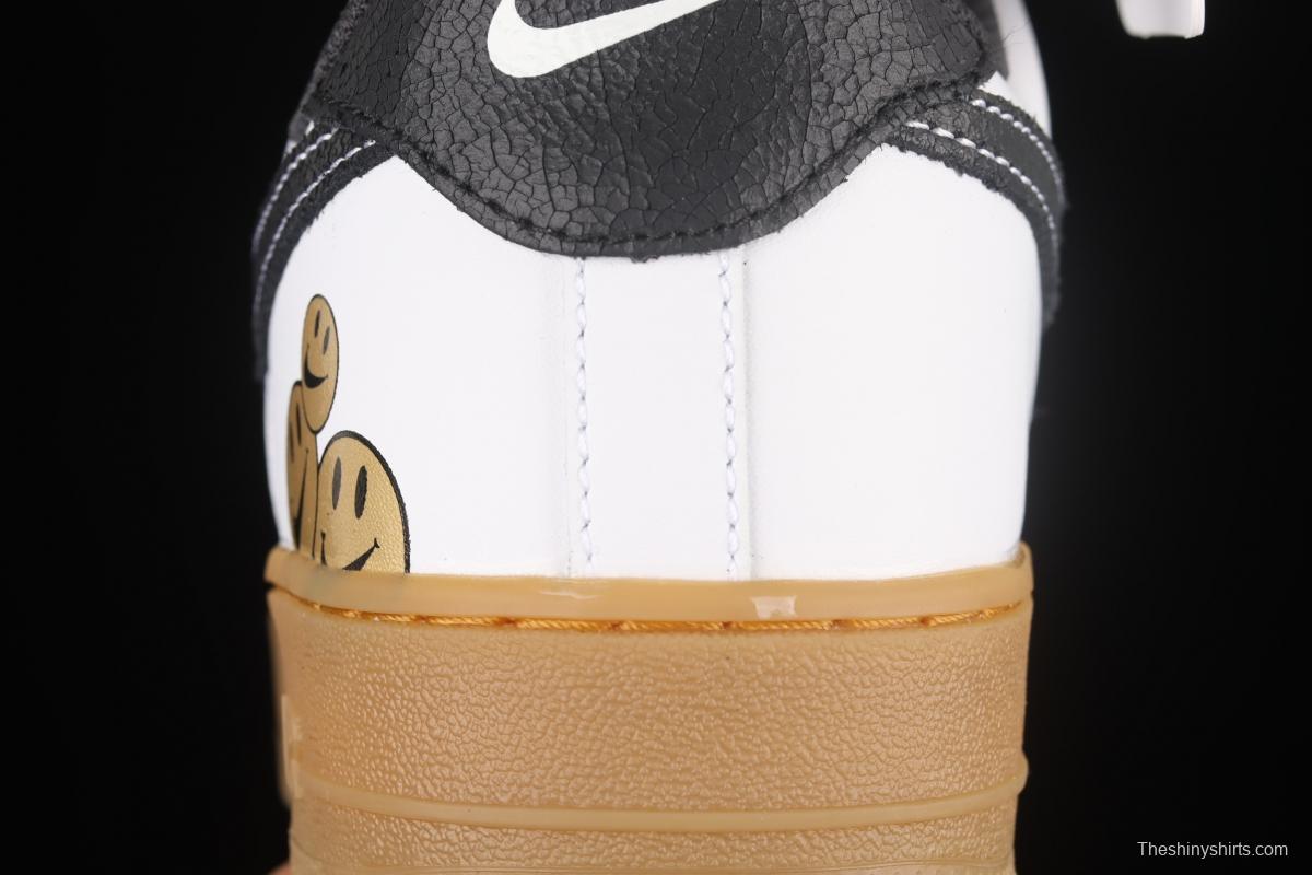 NIKE Air Force 1 Have A Nike Day smiley face low-top casual board shoes DO5854-100