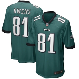 Men's Terrell Owens Midnight Green Retired Player Limited Team Jersey