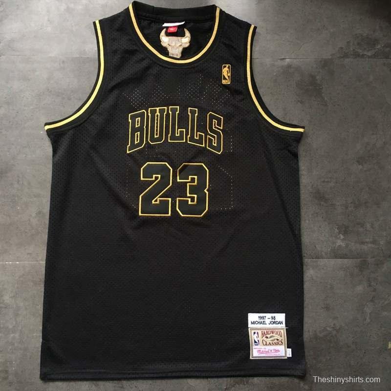 Men's Michael Jordan Black Retro Classic Team Jersey