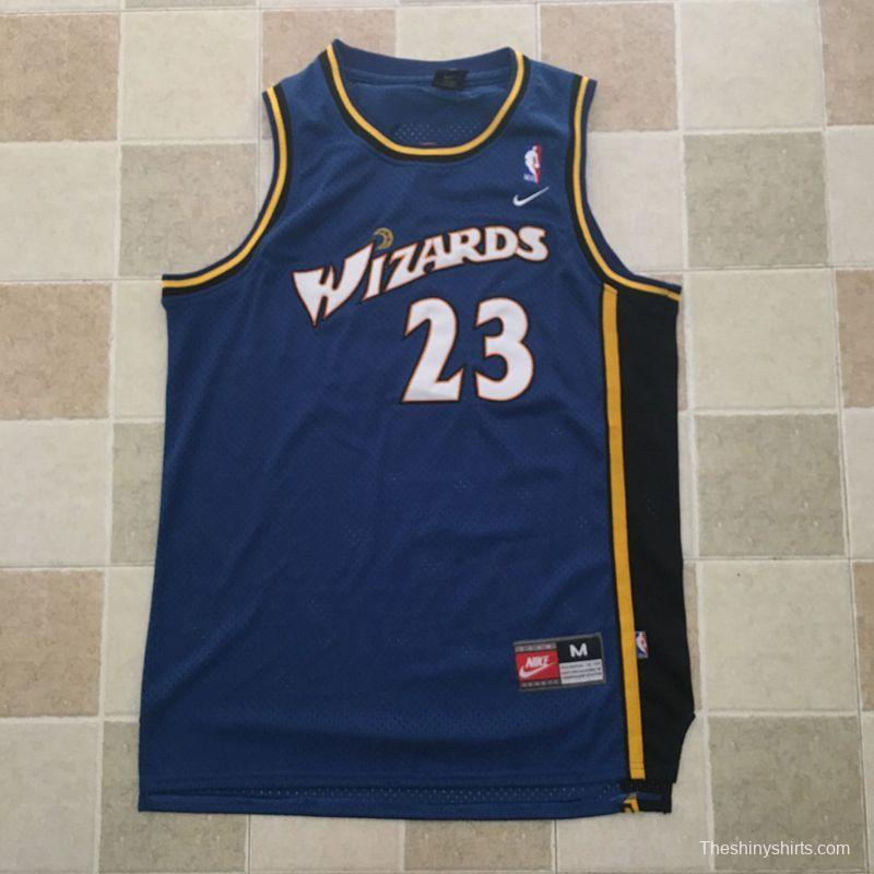 Men's Michael Jordan Blue Retro Classic Team Jersey