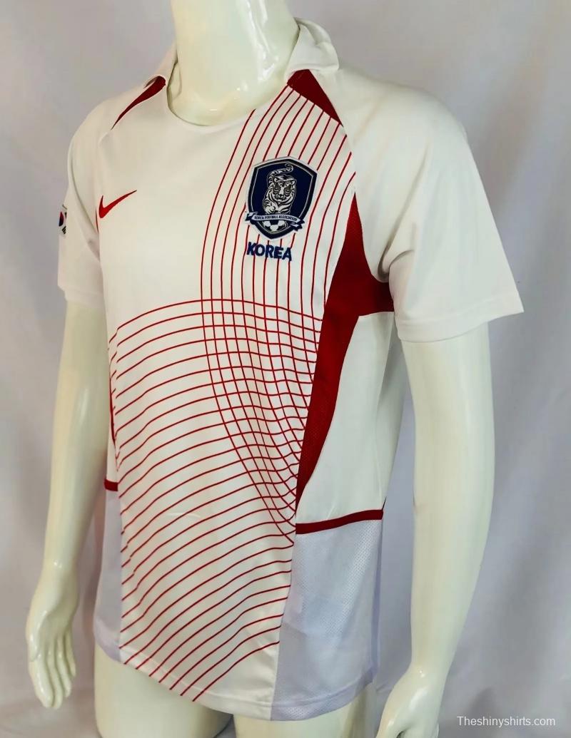 Retro 2002 South Korea Home Jersey