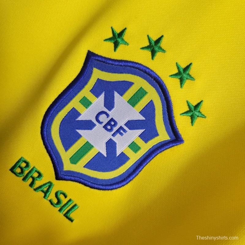 Retro1997 Brazil Home Jersey