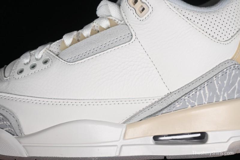 Air Jordan 3 "Craft Ivory" Ivory Full First Layer 