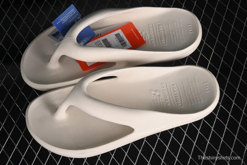 New Balance NB x TAW&TOE Collaboration Bone White Ultra-Soft Cloud Cushion Sandals Flip Flops - SD5601GIV