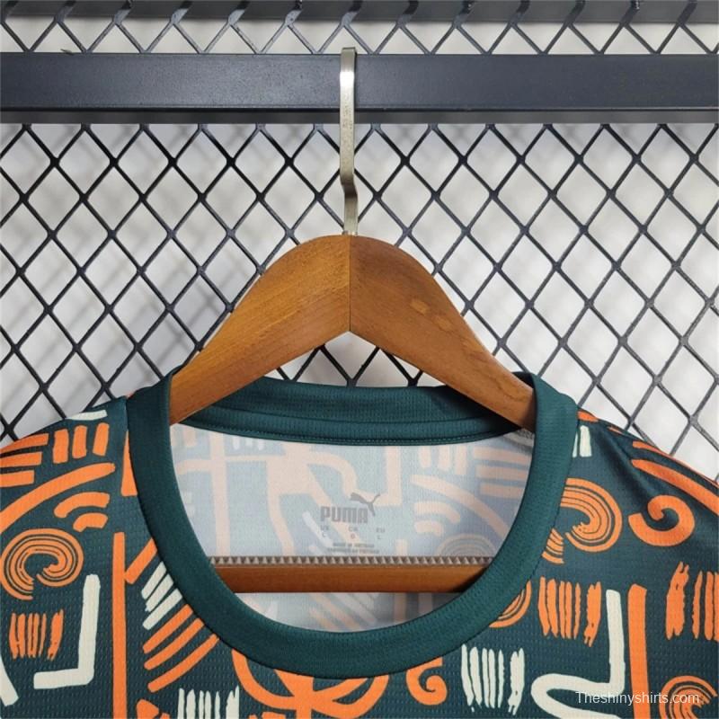 2024 Ivory Coast Pre-Match Train Jersey