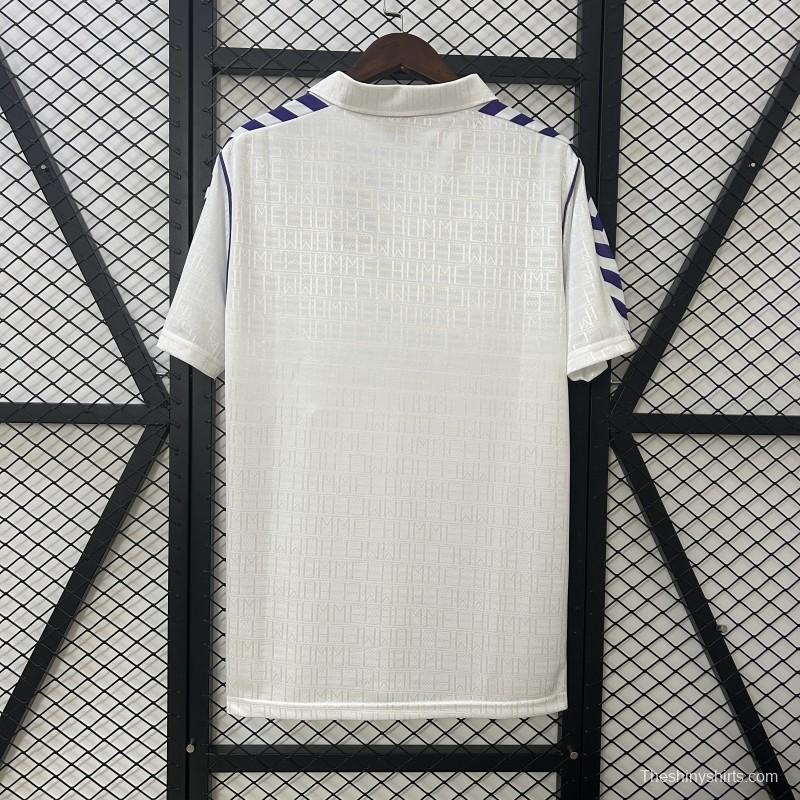 89/90 Retro Real Madrid Home Jersey