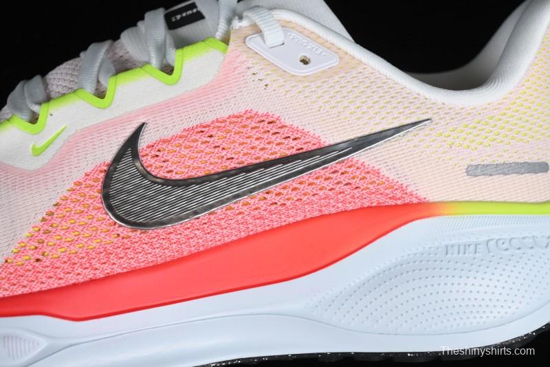 Nike Air Zoom Pegasus 41 Breathable Lightweight Running Shoes with Cushioning - FD2722-100