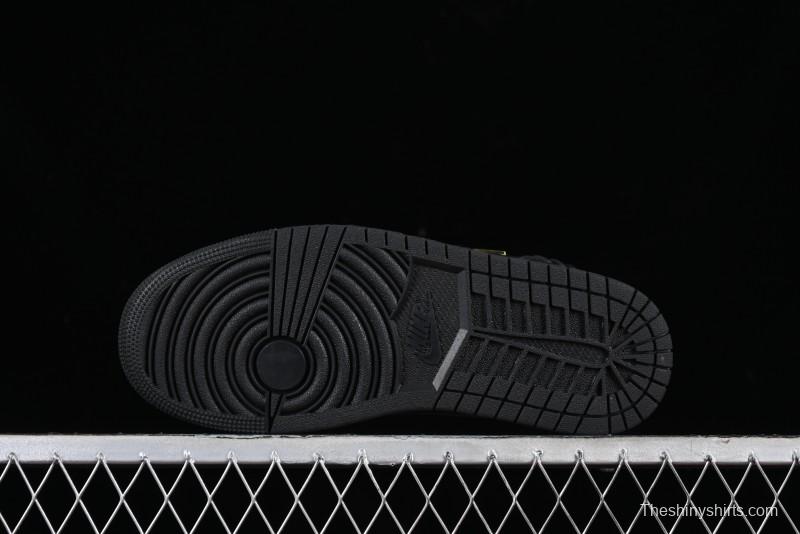 Nike Air Jordan 1 Low "Method of Make" Casual Sneakers with Woven Design - FN5032-007