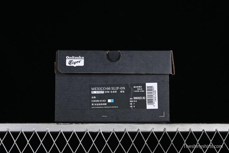 Onitsuka Tiger Mexico 66 Low-Top Canvas Casual Running Shoes - D3K0N-0143