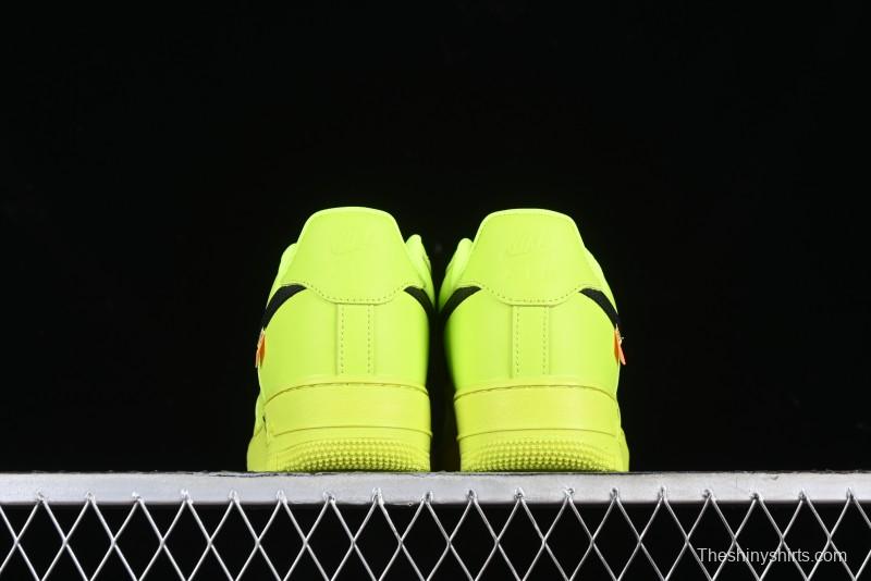 Nike Air Force 1 '07 Low Top Casual Sneakers in Firefly Green - FA2407-301