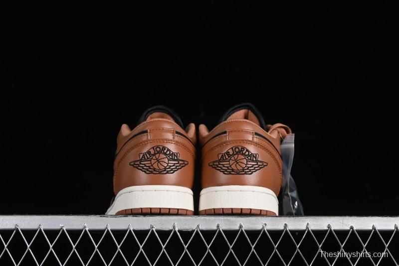 Nike Air Jordan 1 Low AJ1 Black Mocha Casual Sneakers - DC0774-021