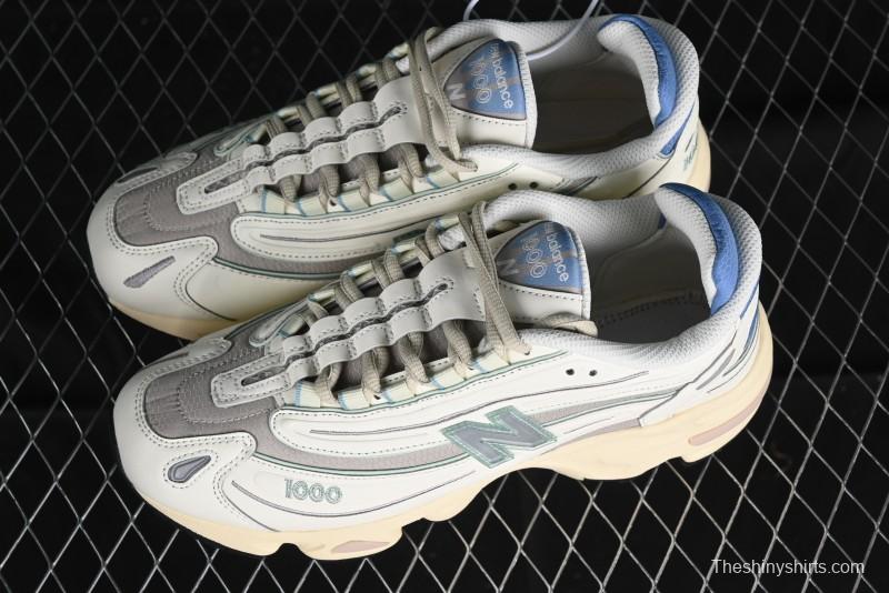 New Balance 1000 Series Retro Dad Style Low-Top Casual Running Shoes - M1000WA
