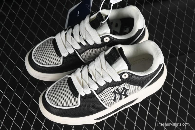 New York Yankees MLB Chunky Liner SL Canvas Sneakers with Thick Sole - 3ASXLSL4N50BKS