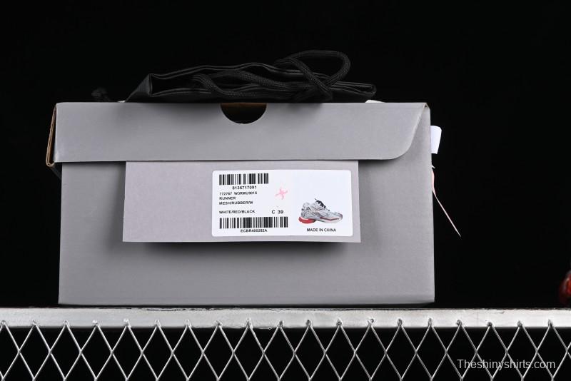 Balenciaga Runner Kith Four Color Retro Casual Sneakers - W3RMU9016