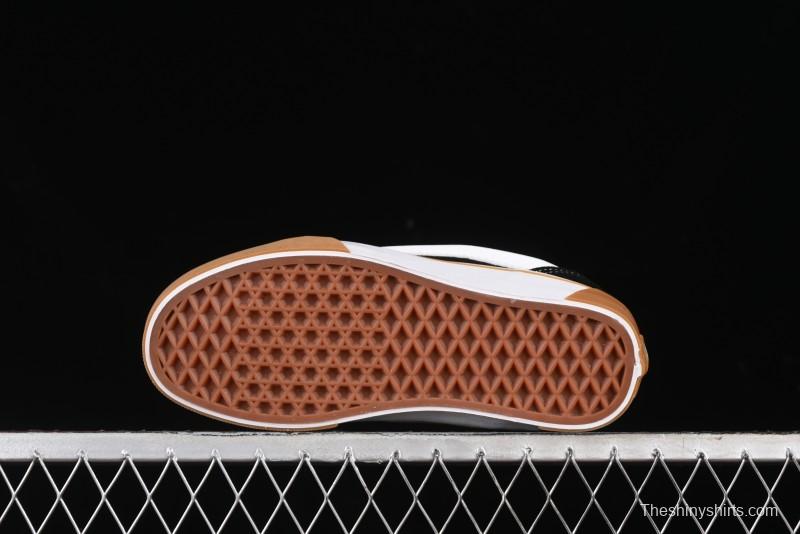 Vans Knu Skool Low Top Retro Casual Vulcanized Skate Shoes with Chunky Tongue - VN0009QCCJI
