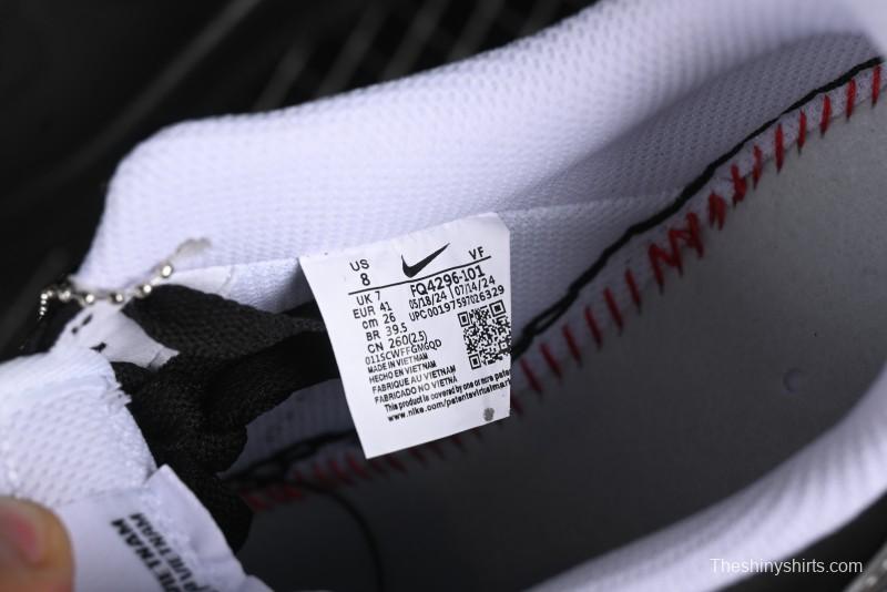 Nike Air Force 1 '07 Low Casual Sneakers with Full-Length Air Cushion - FQ4296-101