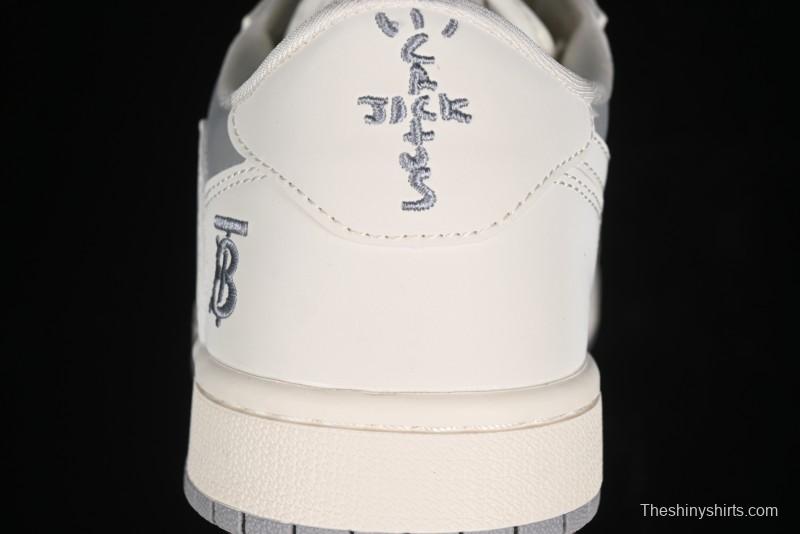 Nike Travis Scott x Fragment Design x Air Jordan 1 Low OG SP Casual Sneakers - BB6588-31