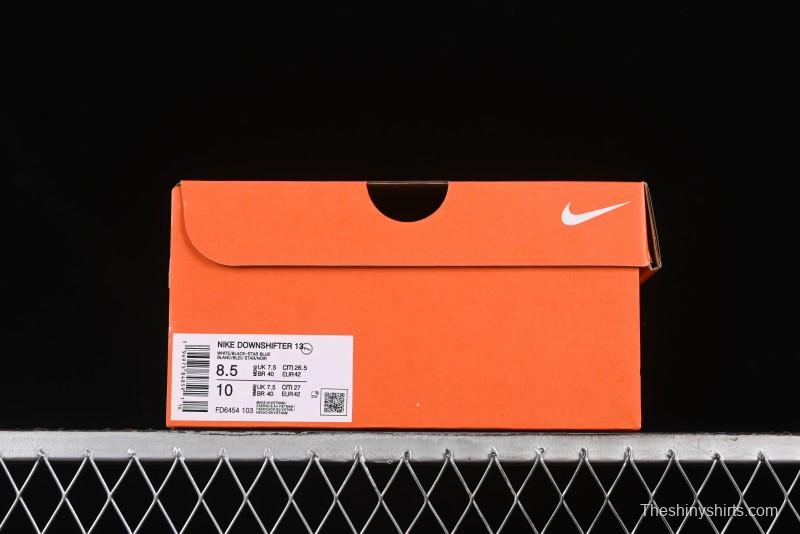 Nike Downshifter 13 Lunar Cushion Lightweight Breathable Running Shoes - FD6454-103