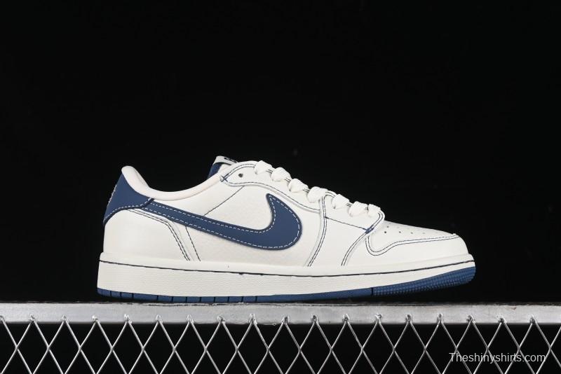 Nike Travis Scott x Fragment Design x Air Jordan 1 Low OG SP AJ1 Bape Collaboration - CH6336-008