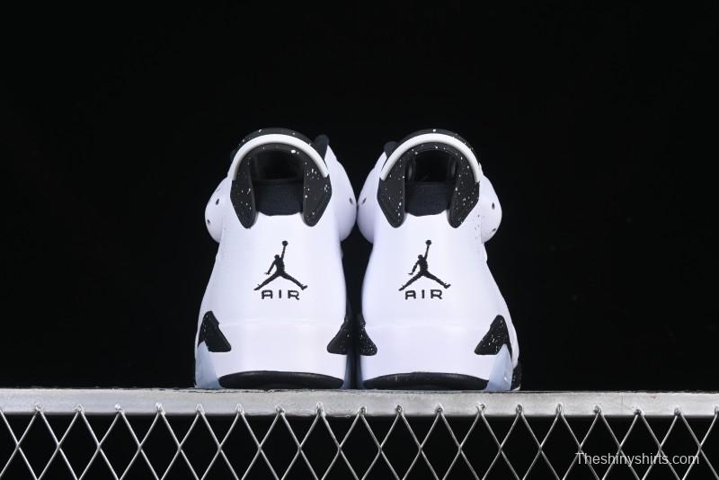 Nike Air Jordan 6 Retro White And Black Basketball Shoes - CT8529-112