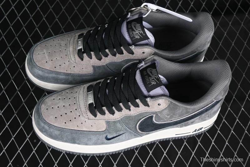 Nike Air Force 1'07 Low "Black Eight" Custom Casual Sneakers for Autumn Winter - YD2425-808