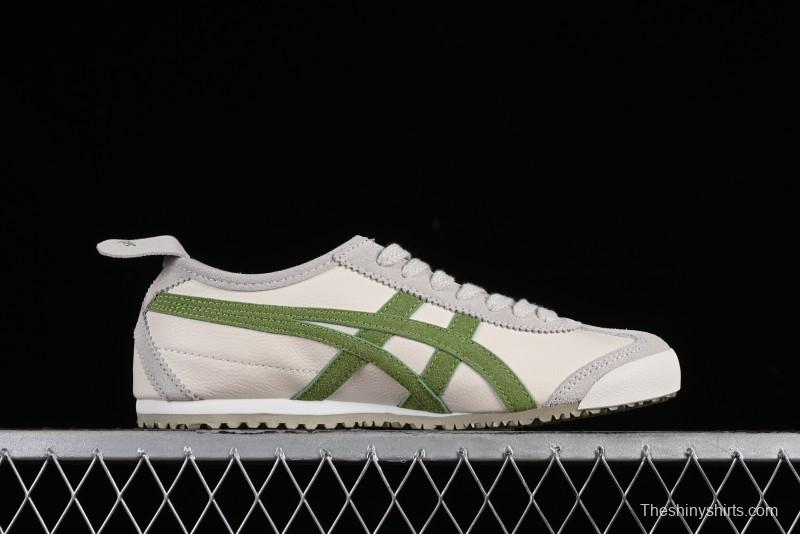 Onitsuka Tiger Mexico 66 Low-Top Leather Casual Running Shoes - 1183B391-202