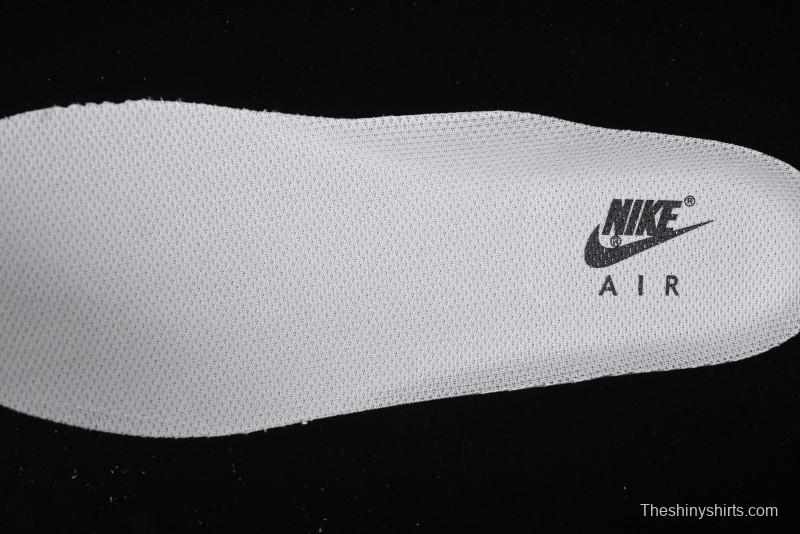 Nike Air Force 1 '07 Low Supreme Collaboration - Beige Black Double Swoosh Casual Sneakers - DF0188-019