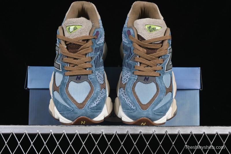New Balance 9060 Retro Casual Running Sneakers with ABZORB Cushioning Technology - U9060BD1