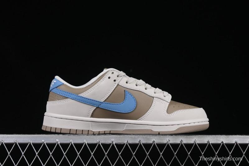 Nike Dunk Low Retro Premium Casual Sneakers in Caramel Cream - HQ1175-240