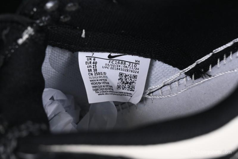 Nike SB Dunk Low The North Face Year of the Snake Black White Black Swoosh Anniversary Custom Low-Top Casual Sneakers - FC1688-210