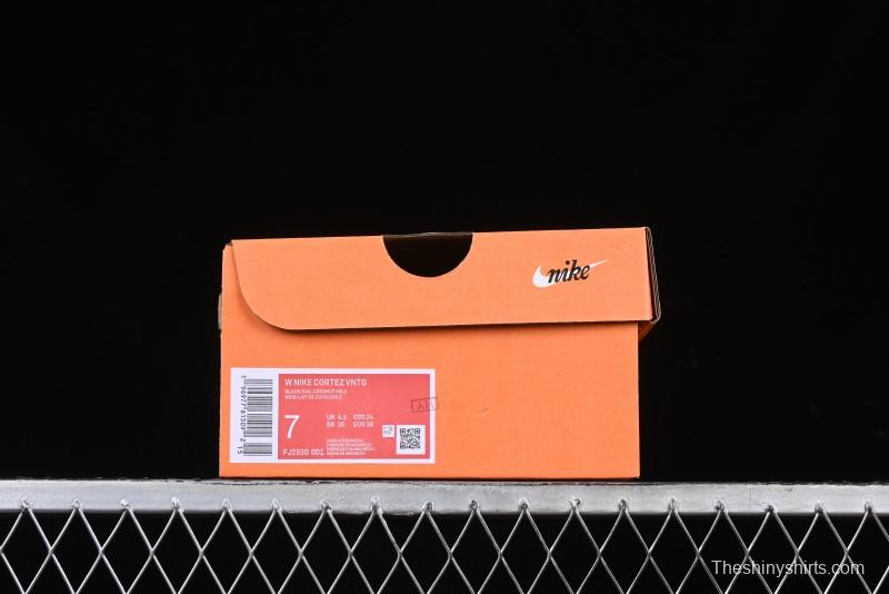 Nike Classic Cortez Leather Retro Running Shoes - FJ2530-001