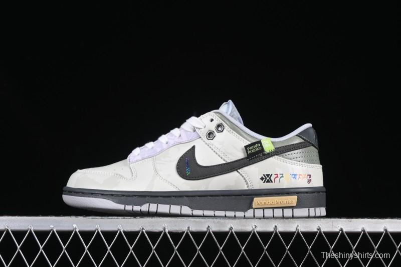 Nike Dunk Retro Low-Top Casual Sneakers with Panda Mischief Mountain Theme - DD1391-103