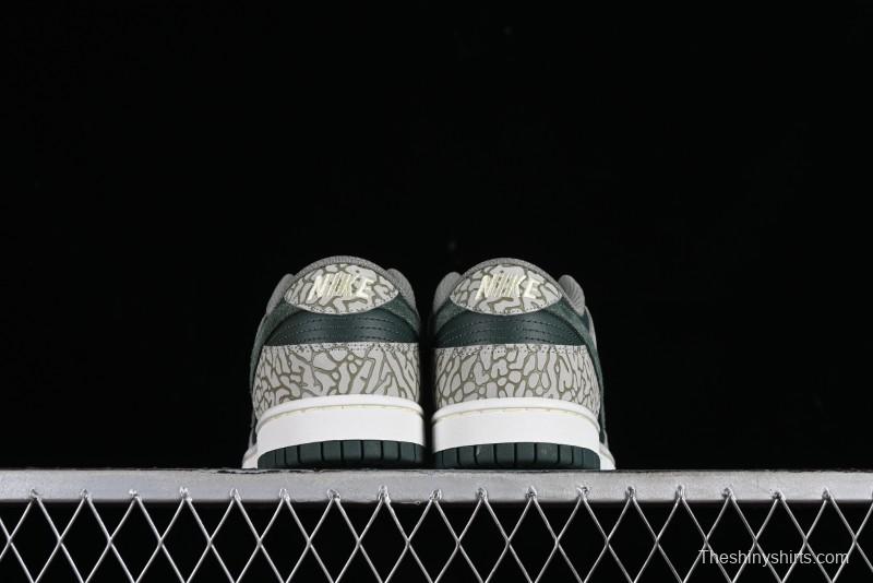 Nike Dunk Low Urban Landscape 2.0 Cracked Suede SB Low-Top Casual Sneakers - HF4878-053