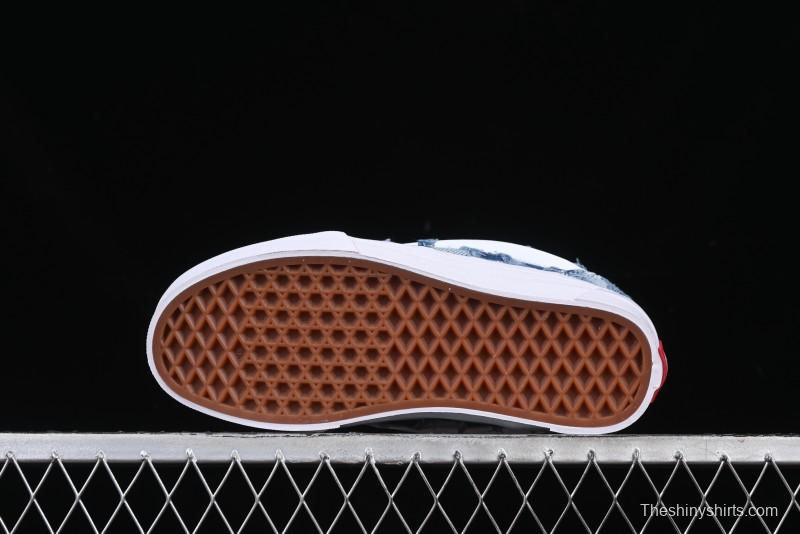 Vans Knu Skool Washed Tie-Dye Low-Top Casual Skate Shoes - VN000CS0239