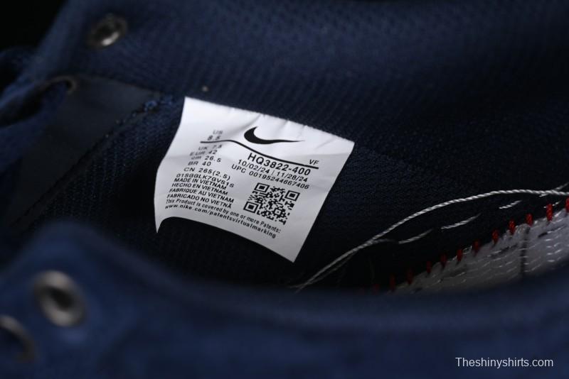 Nike Air Force 1 '07 Low Casual Sneakers in Light Blue with Full-Length Air Cushion - HQ3822-400