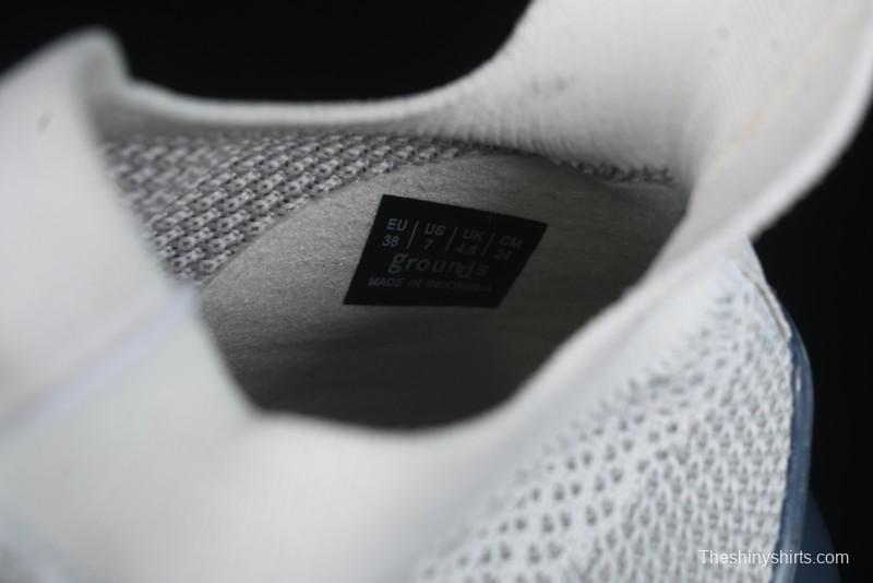 Grounds Bubble High Platform Sneakers White Gray - AJE5