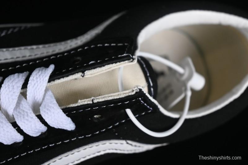 Vans Buzz Old Skool Peace Dove Classic Canvas Patchwork Low-Top Skate Shoes - VN000CR5BPB