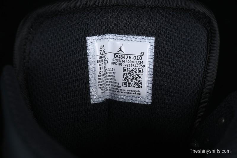 Nike Air Jordan 1 Mid AJ1 Basketball Shoes in Black White Gray - DQ8426-010