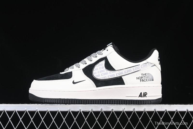 Nike Air Force 1 '07 Low The North Face x CDG Black White Casual Sneakers - BB7518-013