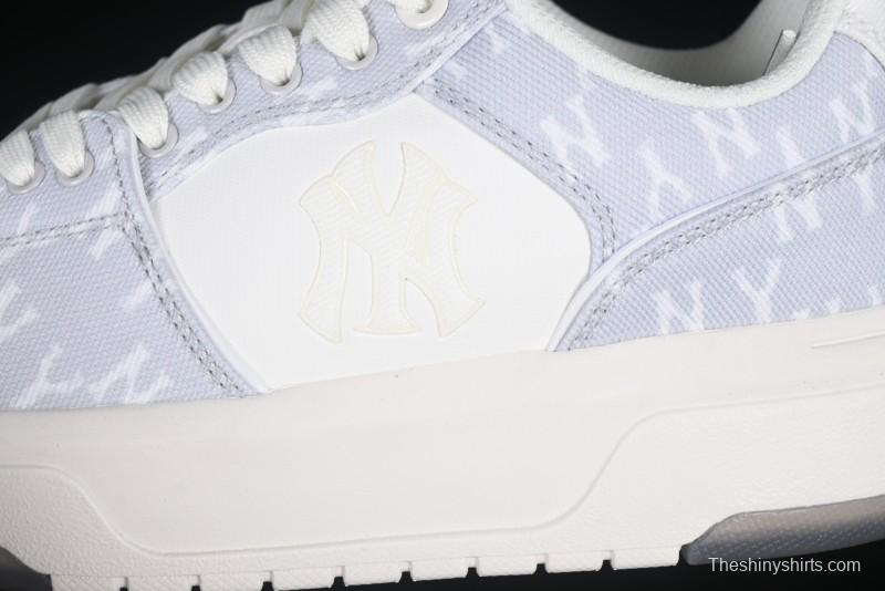 New York Yankees Chunky Liner Mid Denim Monogram Sandals with Thick Sole - 3ASXS015N50GRS