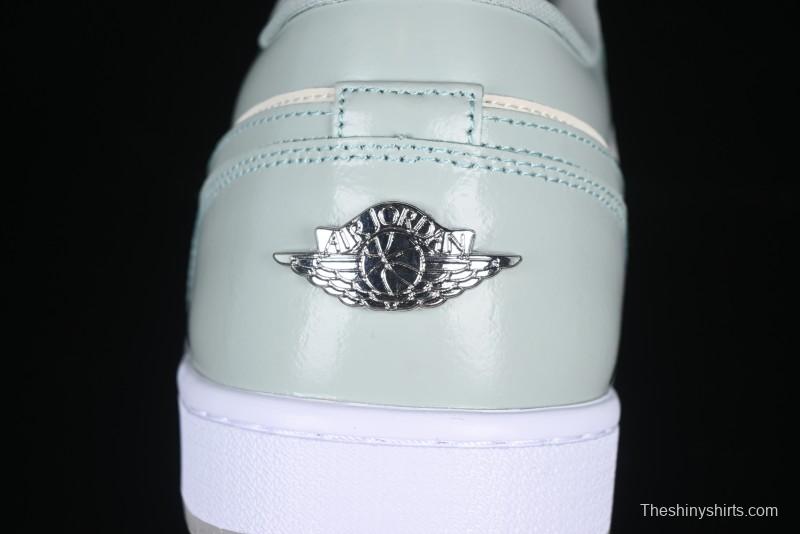 Nike Air Jordan 1 Low AJ1 Amber Green Low-Top Casual Sneakers - HF4078-100